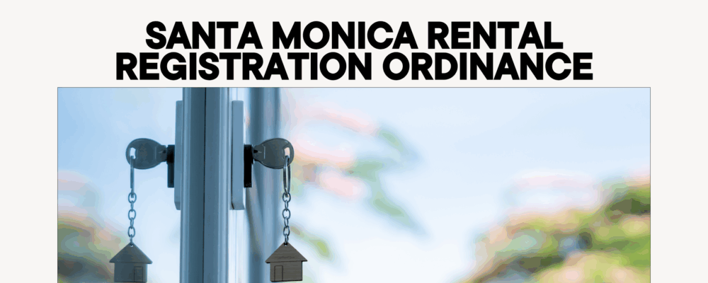 City of Santa Monica council meeting where the rental registration ordinance was unanimously passed in November 2025