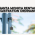 City of Santa Monica council meeting where the rental registration ordinance was unanimously passed in November 2025
