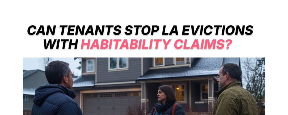 Can Tenants Stop LA Evictions With Habitability Claims?