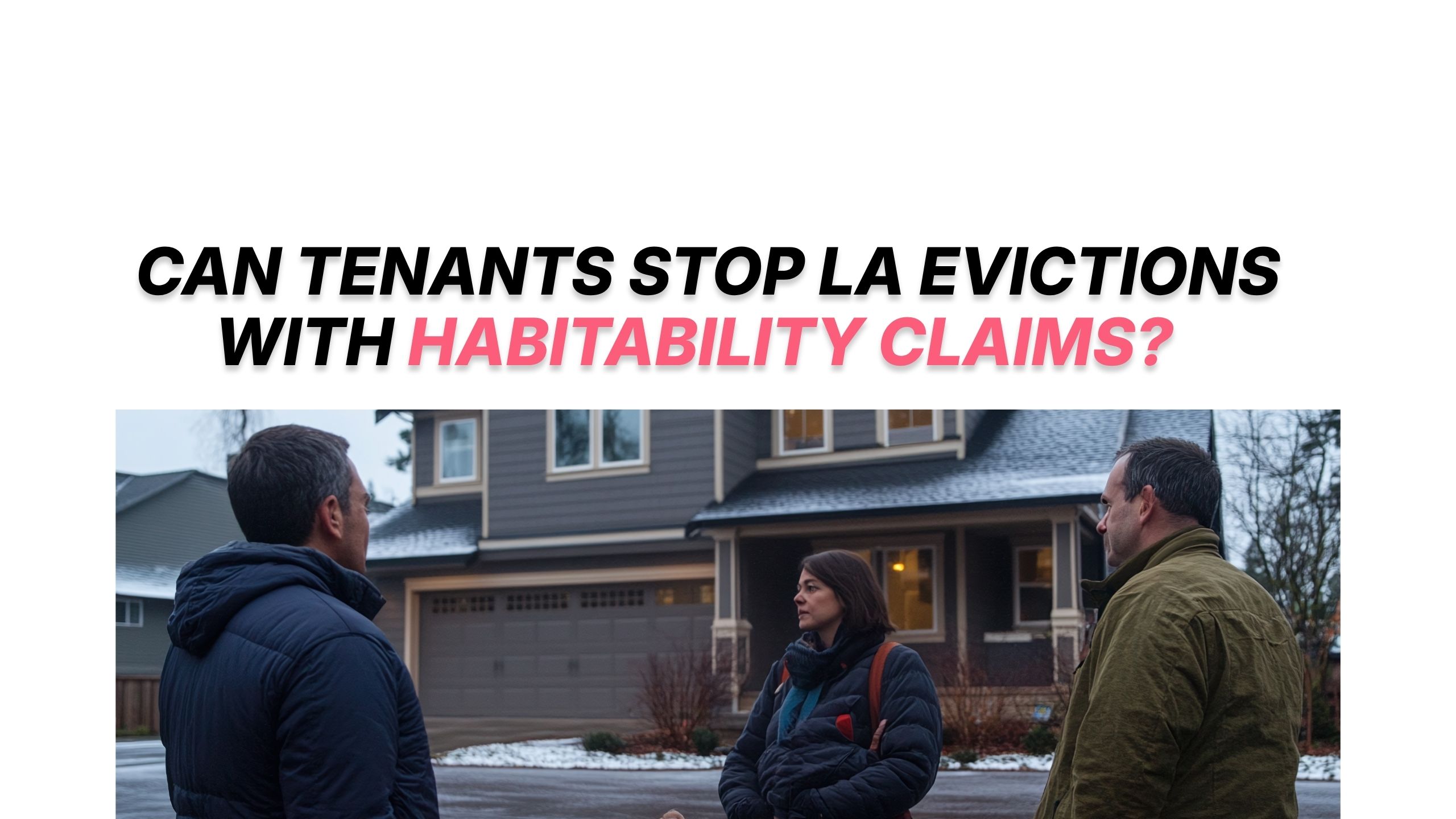 Can Tenants Stop LA Evictions With Habitability Claims?
