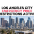 Los Angeles city skyline highlighting active emergency price restrictions affecting rental housing providers within the City of Los Angeles